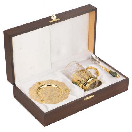 Настольный набор "Президентский" из нефрита